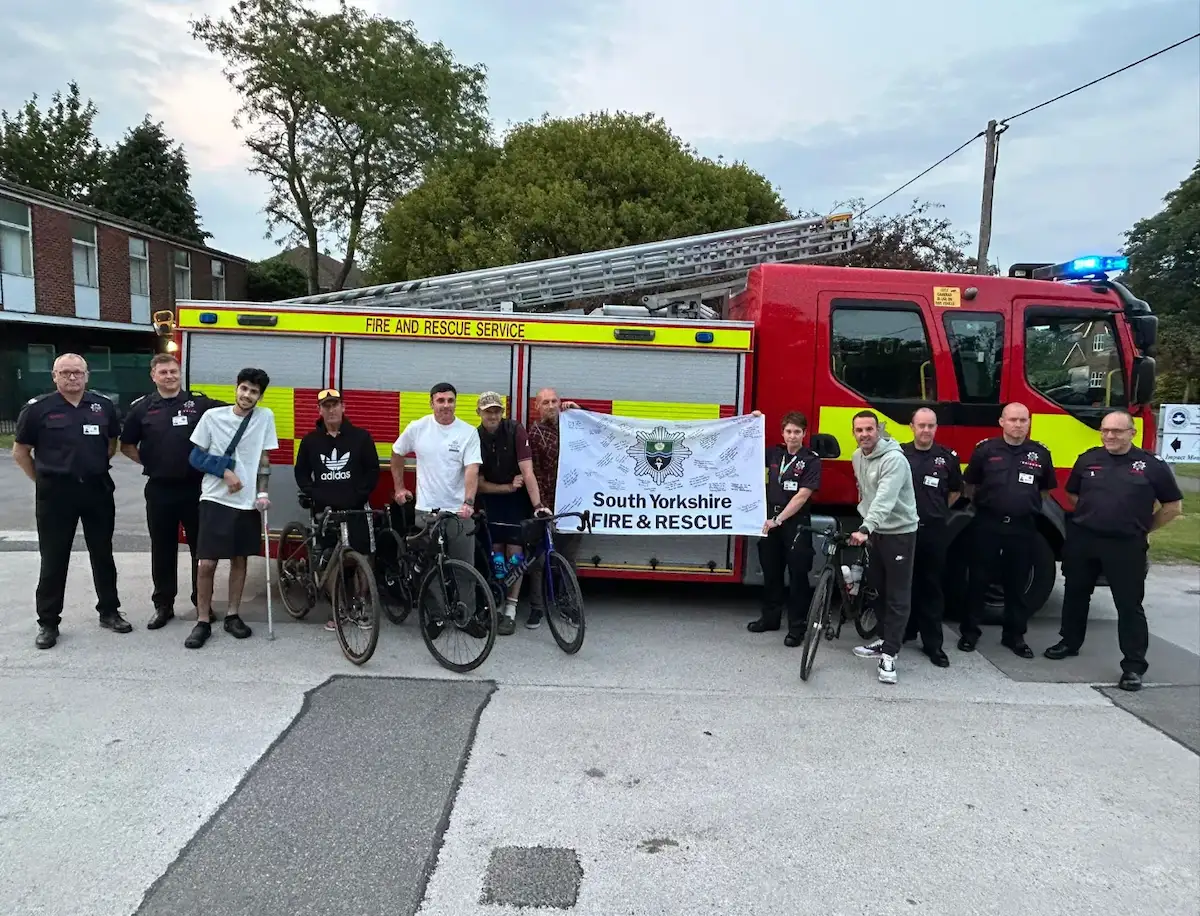 Epic cycle raises £2000